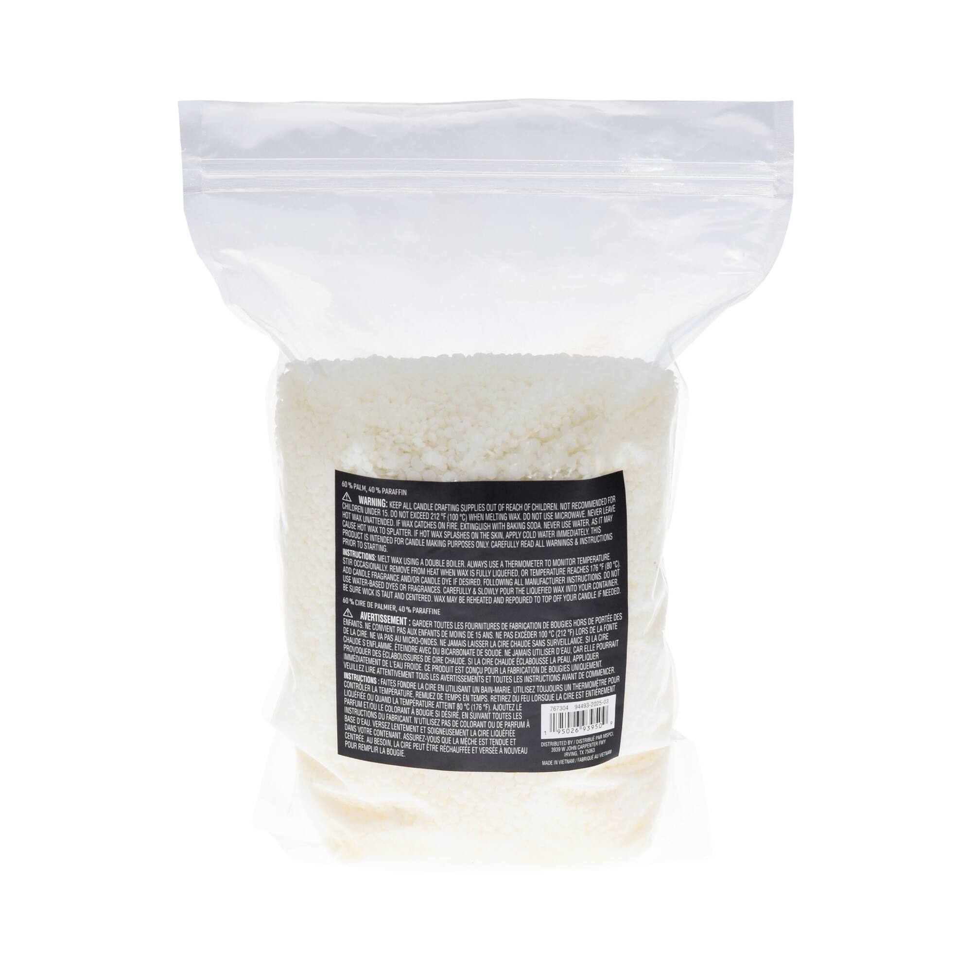 8 Pack: 4lb. Palm & Paraffin Wax Blend Pastilles by Make Market®
